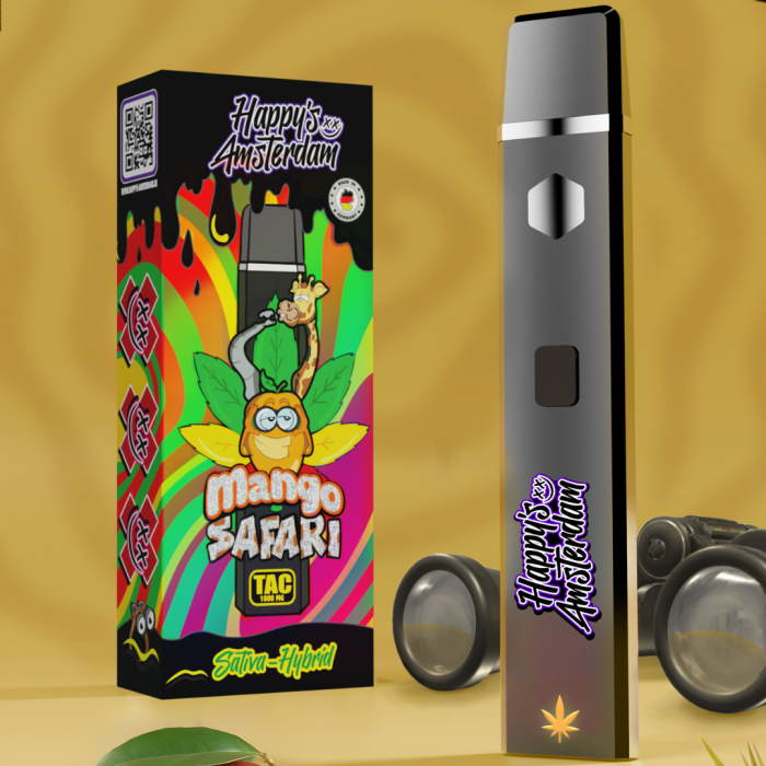Happys Amsterdam TAC Vape - Mango Safari 1ml I 95%