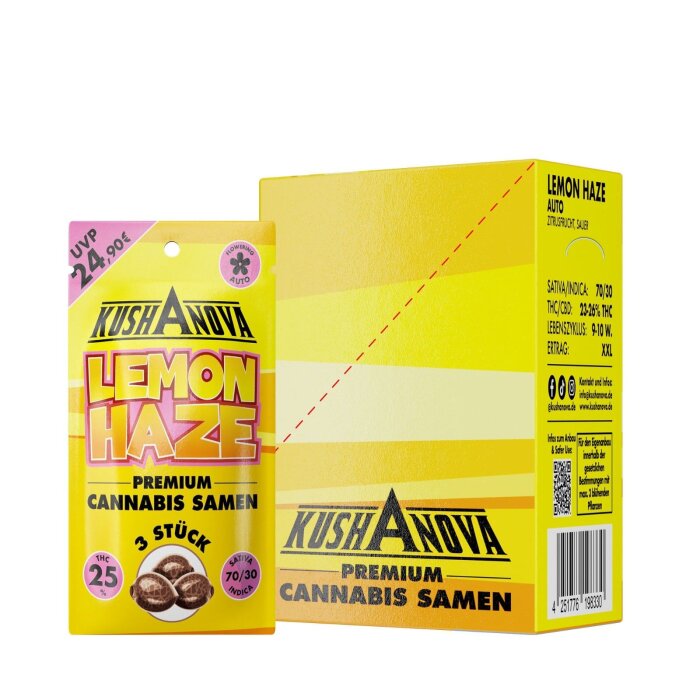 % Kushanova Cannabis Samen - Lemon Haze