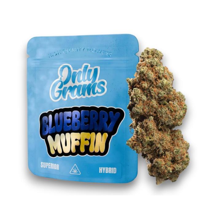 OnlyGrams Superior Blüte - Blueberry Muffin 1g | 40% Blend