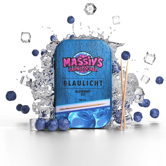 Massivs Zahnstocher - Blaulicht 100St.