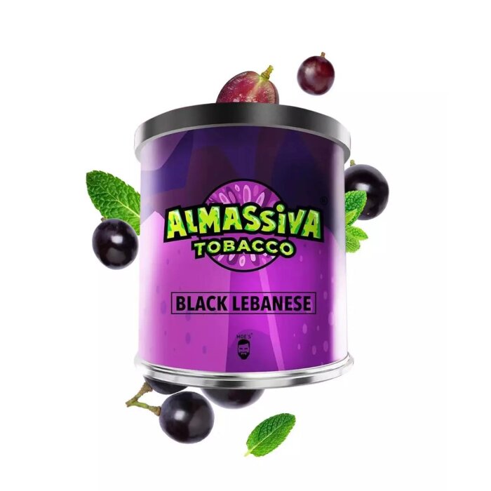 Al Massiva Shishatabak - Black Lebanese 200g