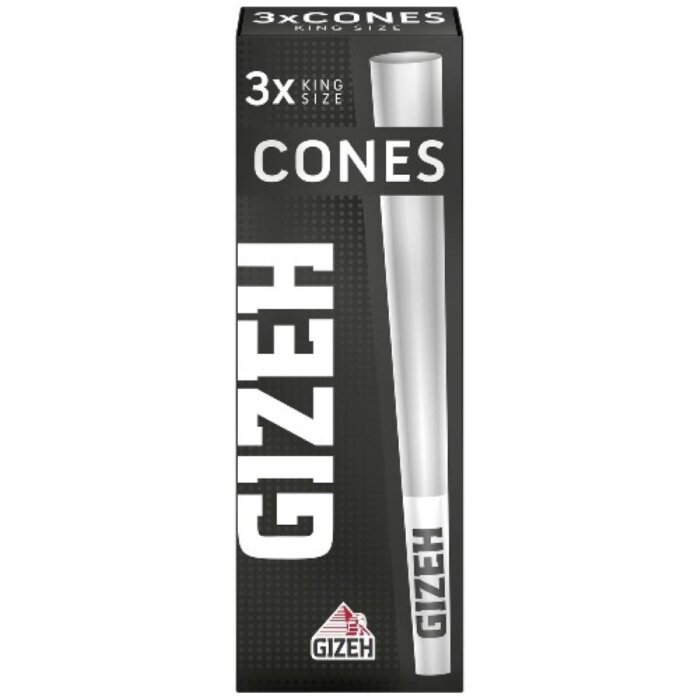 Gizeh - Black Cones + Tip x 3