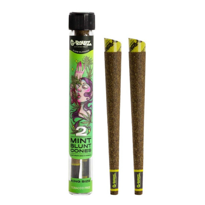 G-Rollz Pre-Rolled Blunt Cones - Mint
