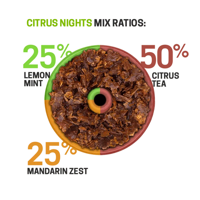 Fumari Shishatabak - Citrus Nights Mix 600g