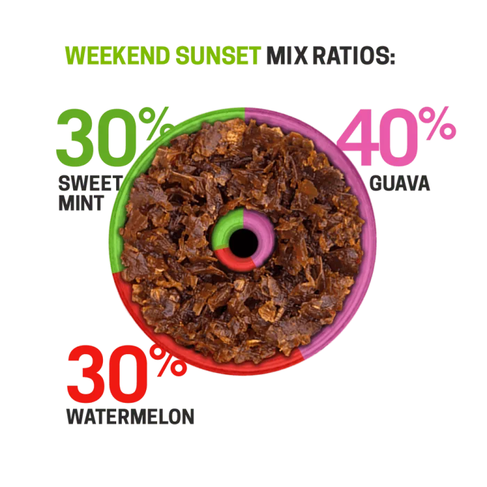 Fumari Shishatabak - Weekend Sunset Mix 600g