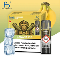 Randm Tornado Prefilled Pod - Banana Ice 2x2ml | 20mg/ml