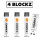 4 Blockz H3 Superior Vape - diverse Sorten 1ml I 95% Blend
