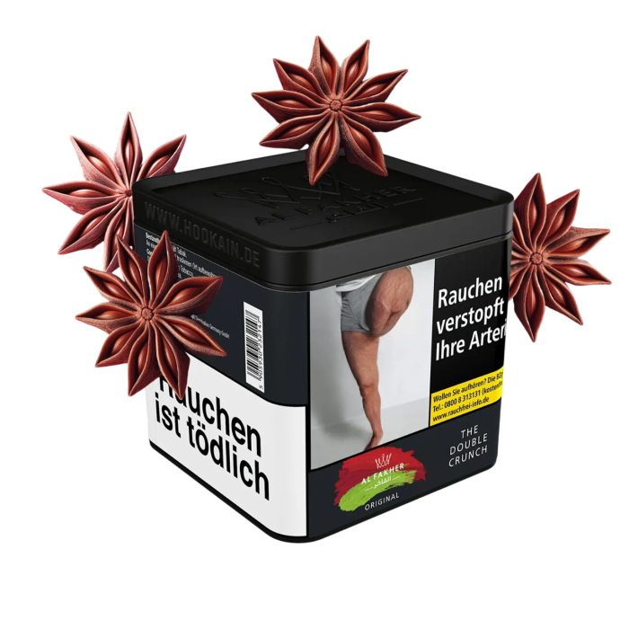 Al Fakher Shishatabak - The Double Crunch 1000g (109,90€)