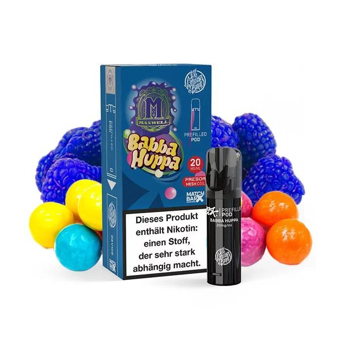 % 187 Straßenbande Prefilled Pod - Babba Huppa 2ml | 20mg/ml