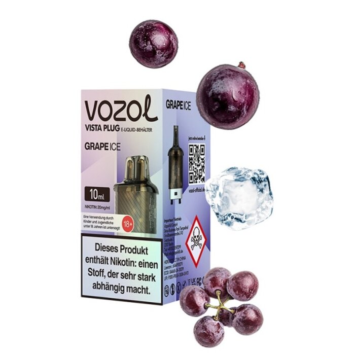Vozol Vista Prefilled Pod - Strawberry Raspberry Cherry 10ml | 20mg/ml