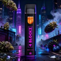 4 Blockz H3BTA Superior Vape - Berry Kush 1ml I 95% Blend