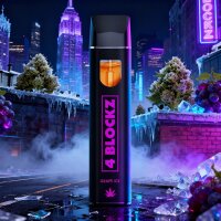 4 Blockz H3BTA Superior Vape - Grape Ice 1ml I 95% Blend