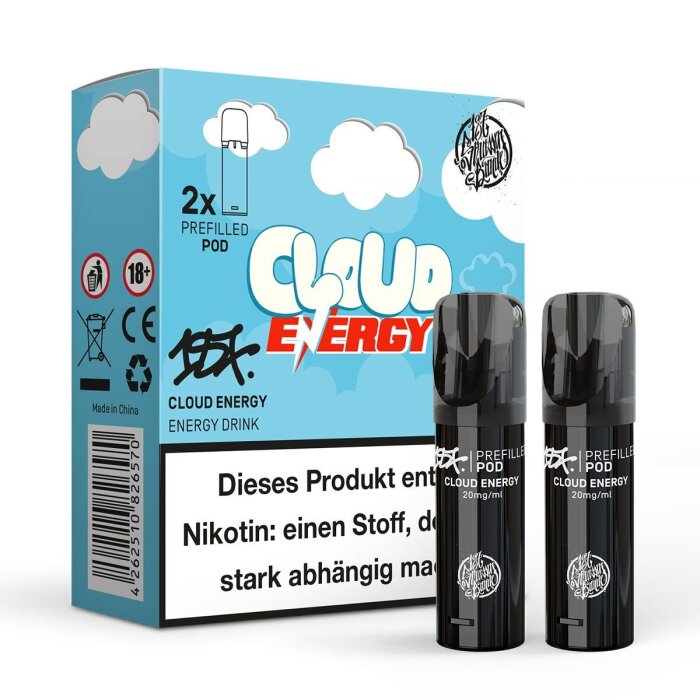 187 Stra&szlig;enbande Prefilled Doppelpod - Cloud Energy 2x2ml | 20mg/ml