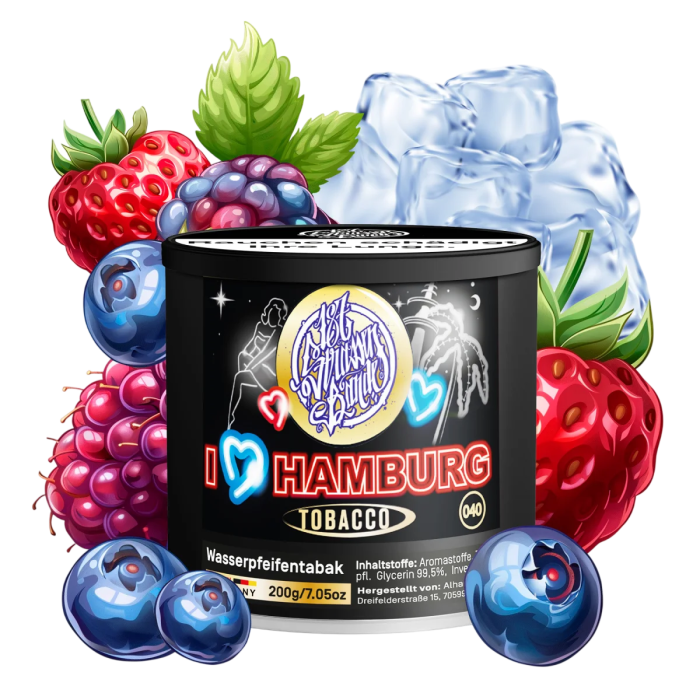 187 Shishatabak - I Love Hamburg  200g