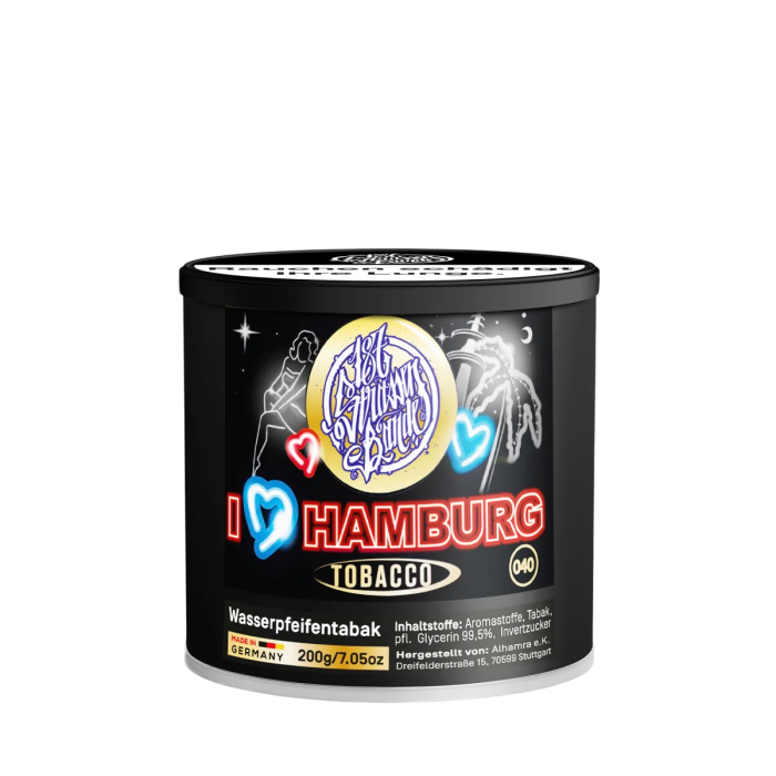 187 Shishatabak - I Love Hamburg  200g
