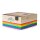 PURIZE King Size Slim Papers - Regenbogen