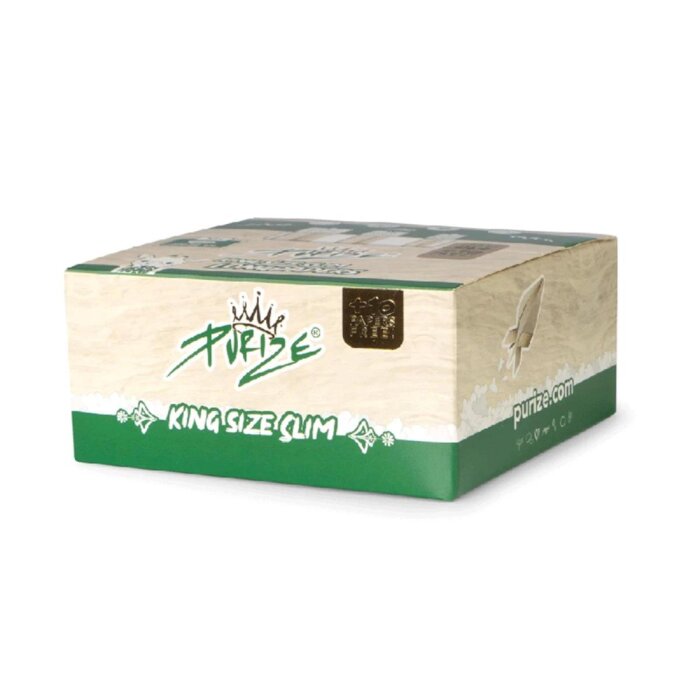 PURIZE King Size Slim Papers - Unbleached