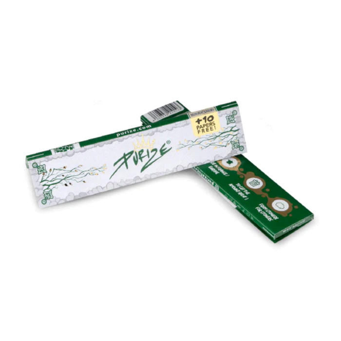 PURIZE King Size Slim Papers - Unbleached