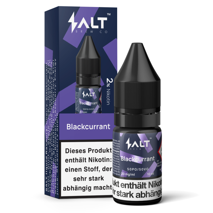 SALT Liquid - Blackcurrant Nikotinsalz 10ml | 20mg/ml