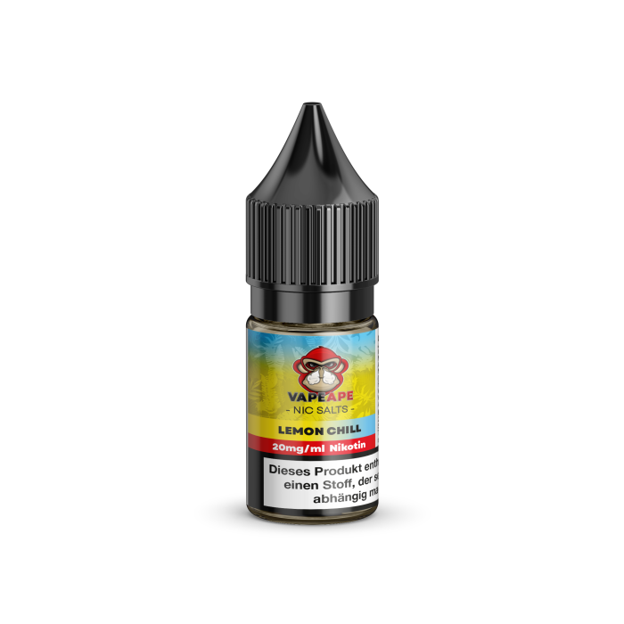 VapeApe Liquid - Lemon Chill Nikotinsalz 10ml | 20mg/ml