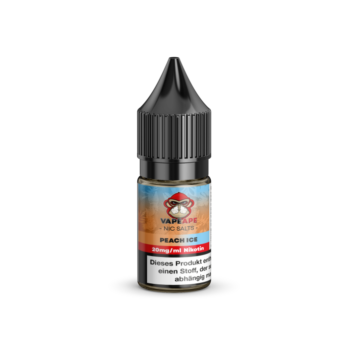 VapeApe Liquid - Peach Ice Nikotinsalz 10ml | 20mg/ml
