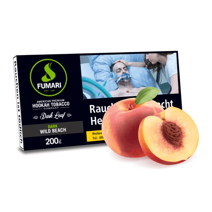 Fumari Shishatabak - Dark Wild Beach / Dark White Peach 200g