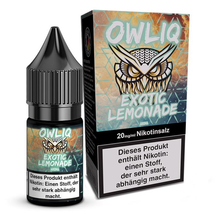 Owliq Liquid - Exotic Lemon Nikotinsalz 10ml | 20mg/ml
