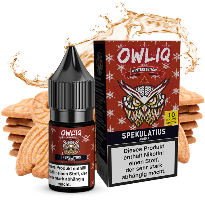 Owliq Liquid - Spekulatius Nikotinsalz 10ml | 10mg/ml