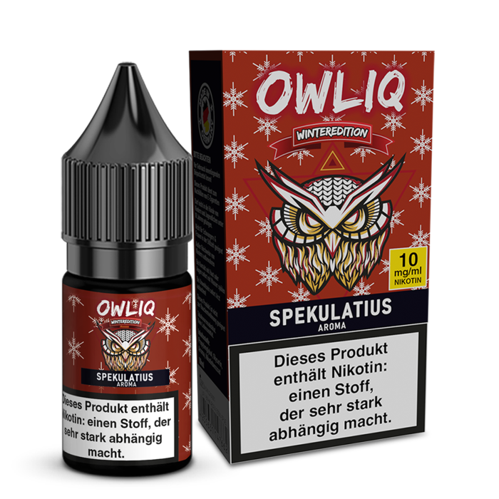 Owliq Liquid - Spekulatius Nikotinsalz 10ml | 10mg/ml
