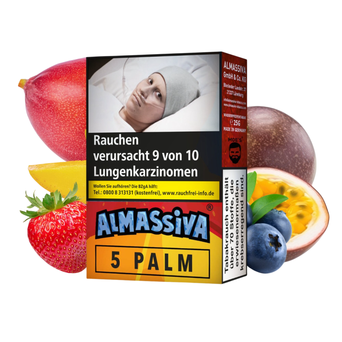 Al Massiva Shishatabak - 5 Palm 25g