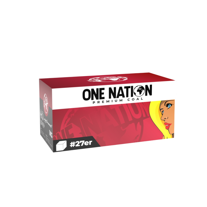 One Nation Premium Kohle - 1kg | 27mm
