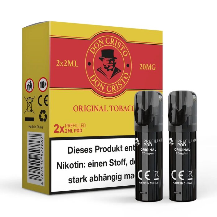 Don Cristo Prefilled Doppelpod - Original 2x2ml | 20mg/ml