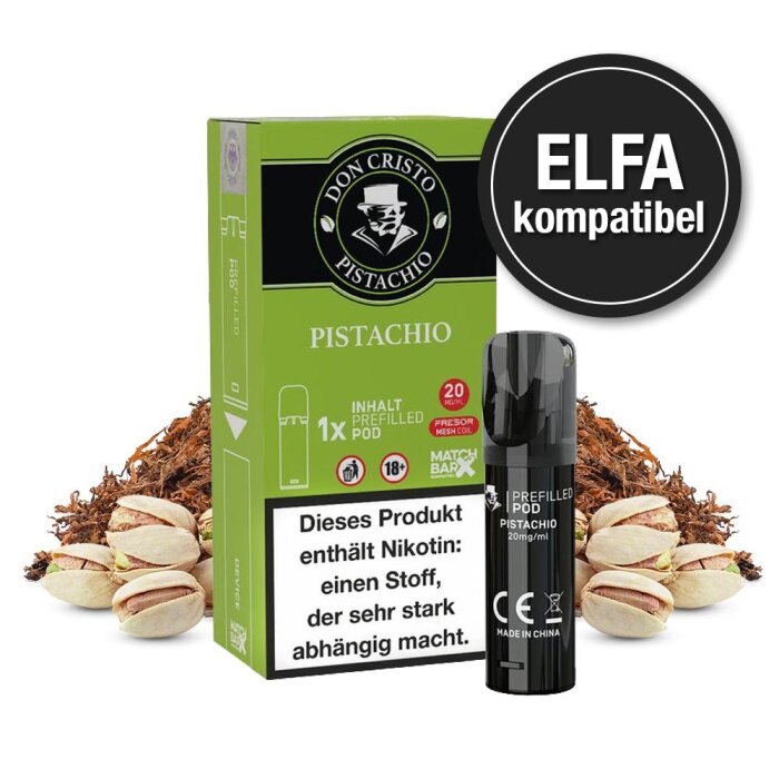 Don Cristo Prefilled Pod - Pistachio 2ml | 20mg/ml