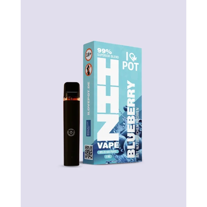 I Love Pot HHZ Vape - Blueberry 1ml I 99% Superior Blend