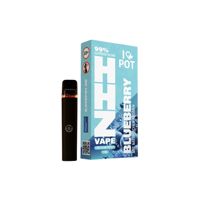 I Love Pot HHZ Vape - Blueberry 1ml I 99% Superior Blend