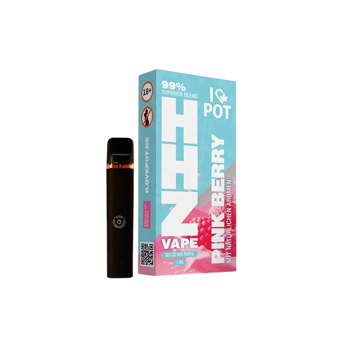 I Love Pot HHZ Vape - Pink Berry 1ml I 99% Superior Blend