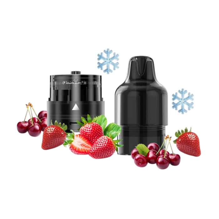 Megabar GTMAX Prefilled Pod - Strawberry Raspberry Cherry Ice 0 + 10ml | 20mg/g