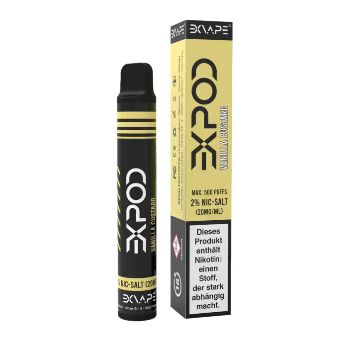 Expod Einweg Vape - Vanilla Custard  2ml | 20mg/ml