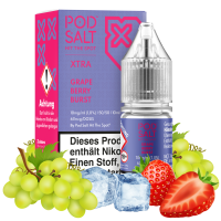 Pod Salt Xtra Serie Liquid - Grape Berry Burst...