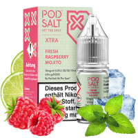 Pod Salt Xtra Serie Liquid - Fresh Raspberry Mojito...