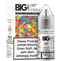 Big Tasty NicSalt - Rainbow Sweets CANDY RUSH Nikotinsalz...