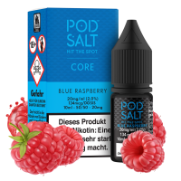 Pod Salt Core Serie - Blue Raspberry Nikotinsalz 10 ml |...