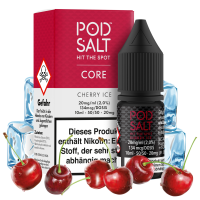 Pod Salt Core Serie - Cherry Ice Nikotinsalz 10 ml | 20mg/ml