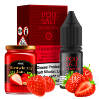 Pod Salt Core Serie - Strawberry Nikotinsalz 10 ml | 20mg/ml
