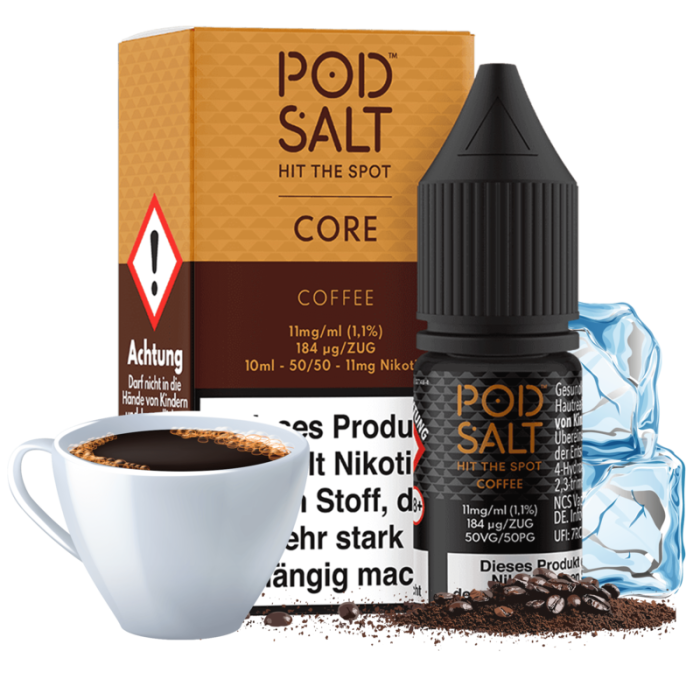 Pod Salt Core Serie - Coffee Nikotinsalz 10 ml | 11mg/ml