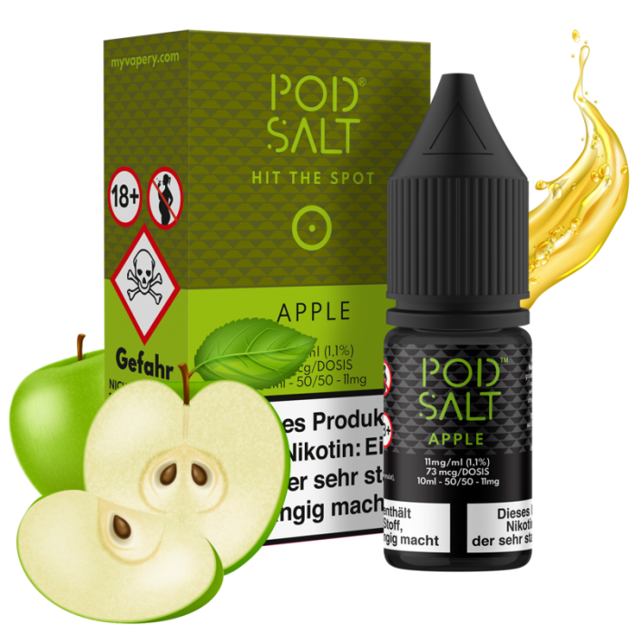 Pod Salt Core Serie - Apple Nikotinsalz 10 ml | 11mg/ml