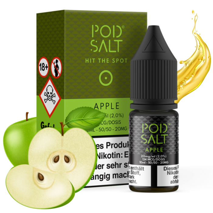 Pod Salt Core Serie - Apple Nikotinsalz 10 ml | 20mg/ml