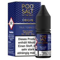 Pod Salt Origin Serie - True Tobacco Nikotinsalz 10 ml |...