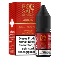 Pod Salt Origin Serie - Royal Tobacco Nikotinsalz 10 ml |...