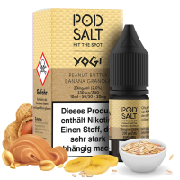 Pod Salt Fusion Serie - Peanut Butter Banana Granola...